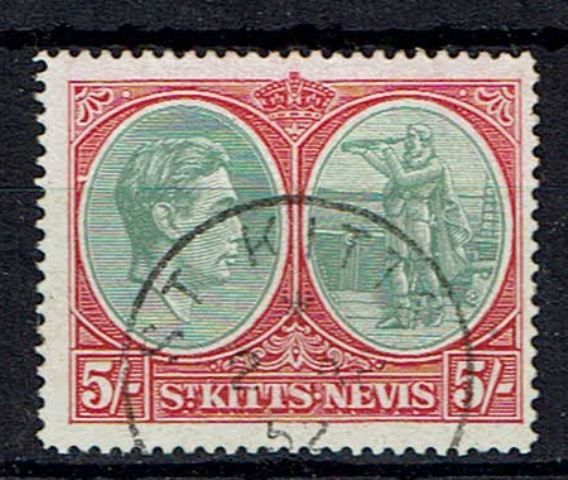 Image of St Kitts Nevis SG 77ae FU British Commonwealth Stamp